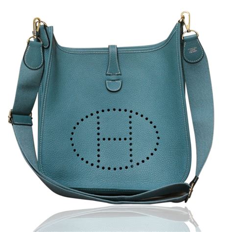 hermes evelyne bag blue|Hermes evelyne bag discontinued.